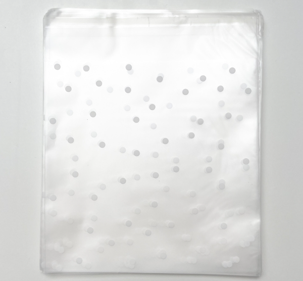 Stippenzakjes groot! per 5 stuks (14 x 14 cm)