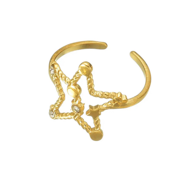 Ring “stargirl” - goud