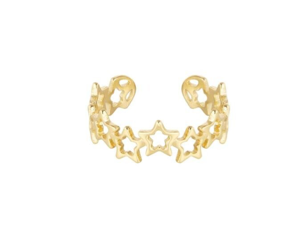 Ring “stars” - goud