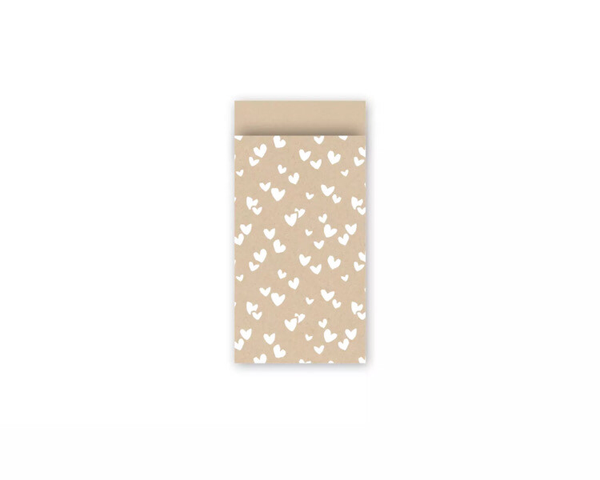 Hartjes zakje kraft klein!