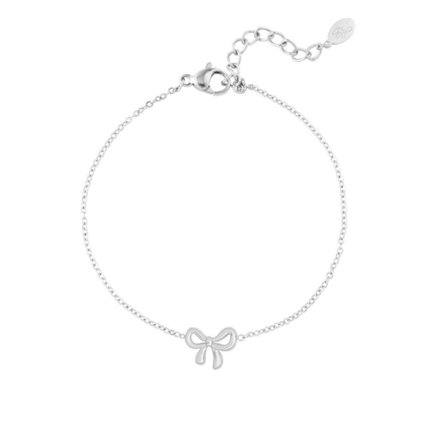 Armband “bow” - zilver
