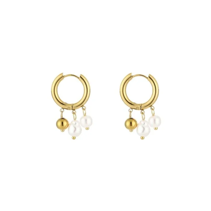 EARRINGS “PEARLY” ♡