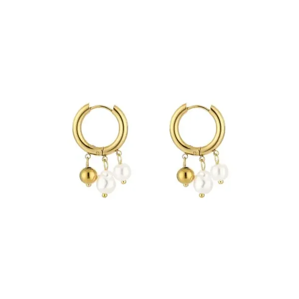EARRINGS “PEARLY” ♡