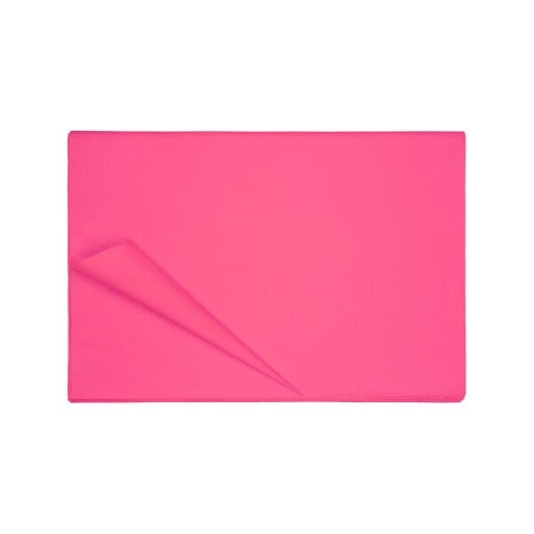 Vloeipapier neon pink - 5 vellen