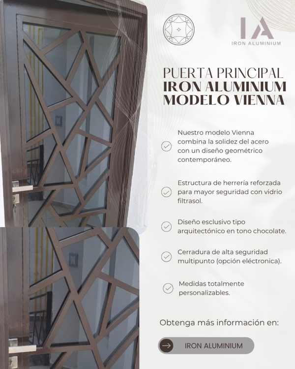 Puerta Principal Modelo Vienna