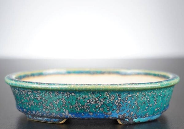 Bonsai Schale Koyo Tokoname Japan 16,5x13,5x3,5