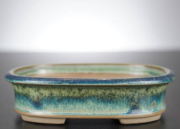 Bonsai Schale Tosui Tokoname Japan 15,5x11x4