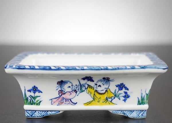 Bonsai Schale Yuki Shoseki Japan 12,5x9,5x4,5