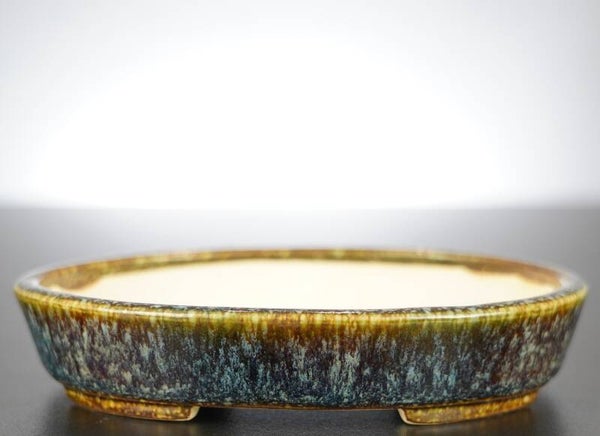 Bonsai Schale Koyo Tokoname Japan 17,5x14x3,5