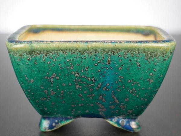 Bonsai Schale Koyo Tokoname Japan 13,5x13,5x7,5