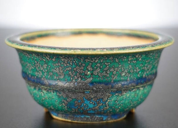 Bonsai Schale Koyo Tokoname Japan 12,5x12,5x5,5