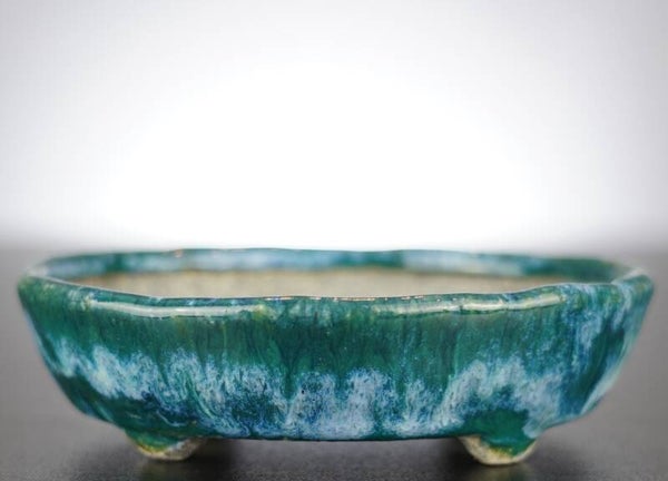 Bonsai Schale Bunzan Japan 12,5x10,5x3,5