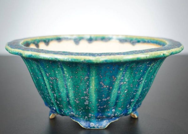 Bonsai Schale Koyo Tokoname Japan 21,5x21,5x9,5