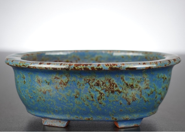 Bonsai Schale Shuhou Tokoname Japan 15,5x13x5,5