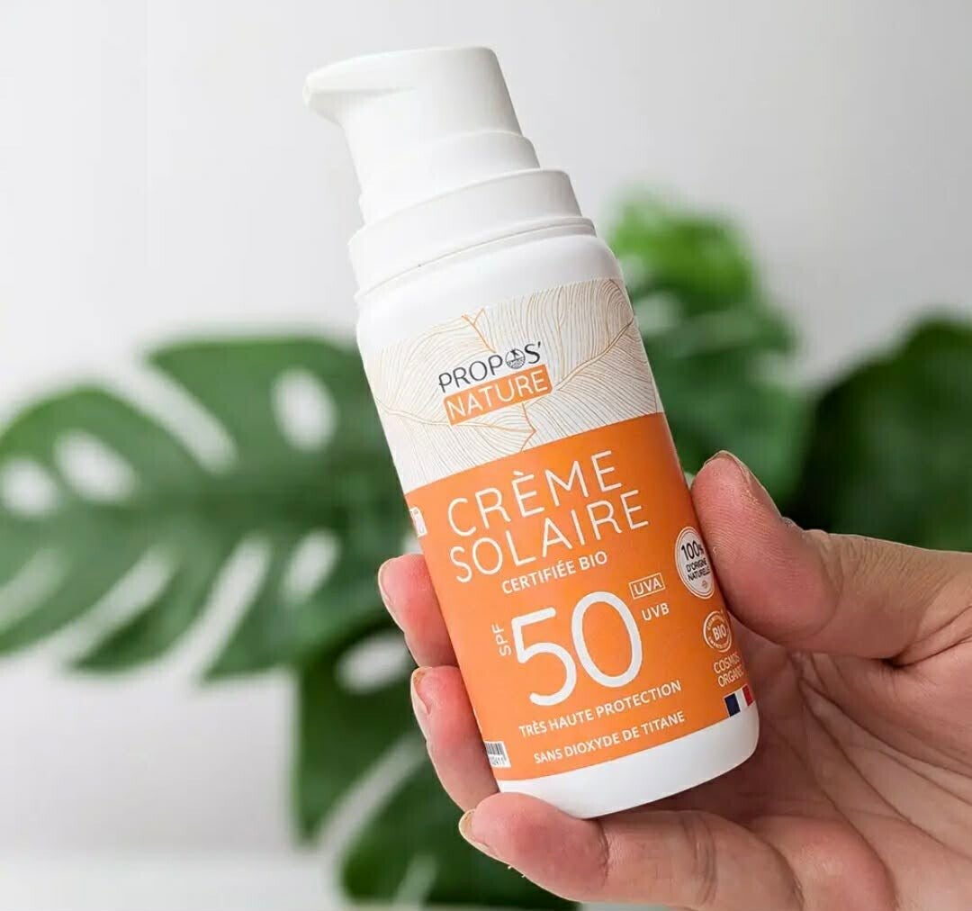 Crème solaire spf 50