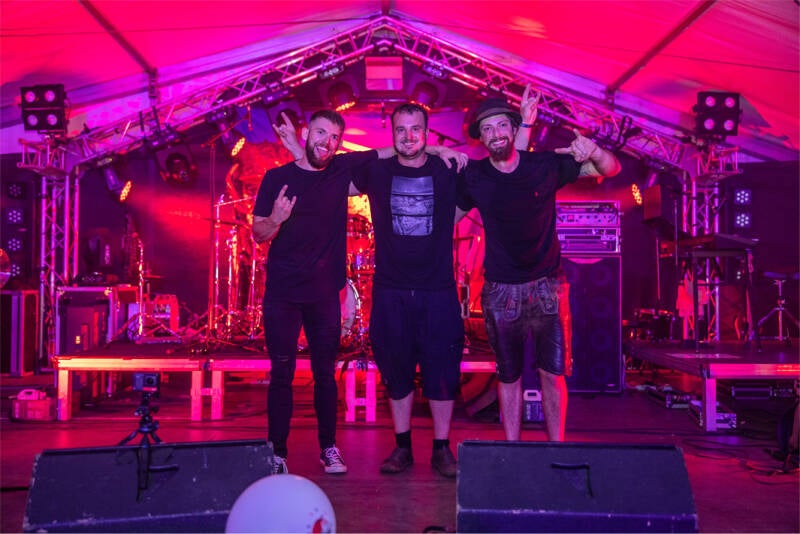 HättiWari nach dem Live Auftritt