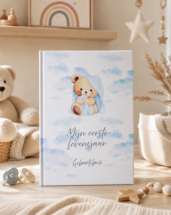 Geboorteboek - Mijn eerste levensjaar - Beren - Jongen