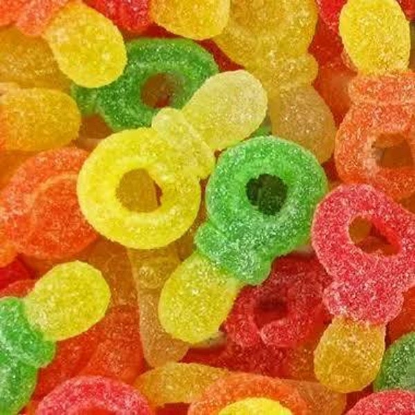 Mini tetine aux fruits 100gr