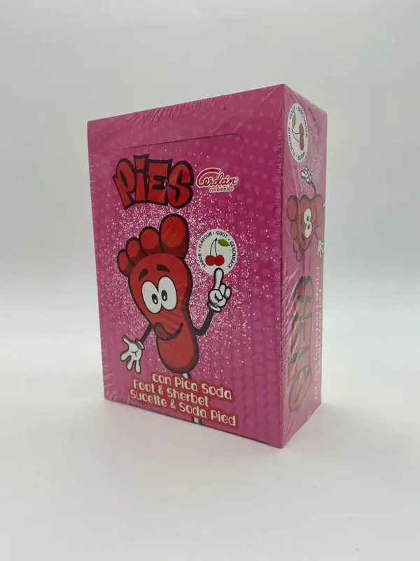 SUCETTE SACHET PIED SODA CERISE