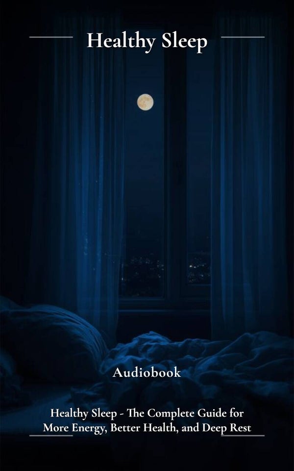 Audiobook English Healthy Sleep – De Complete Gids voor Meer Energie, Betere Gezondheid en Diepe Nachtrust.