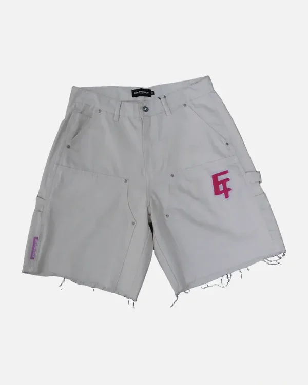 Beige carpenter short