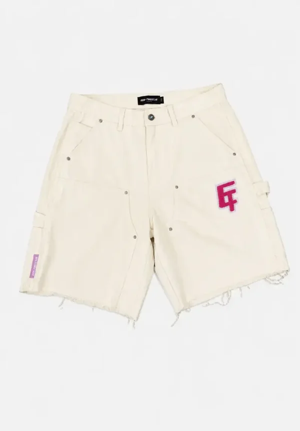 Beige carpenter short
