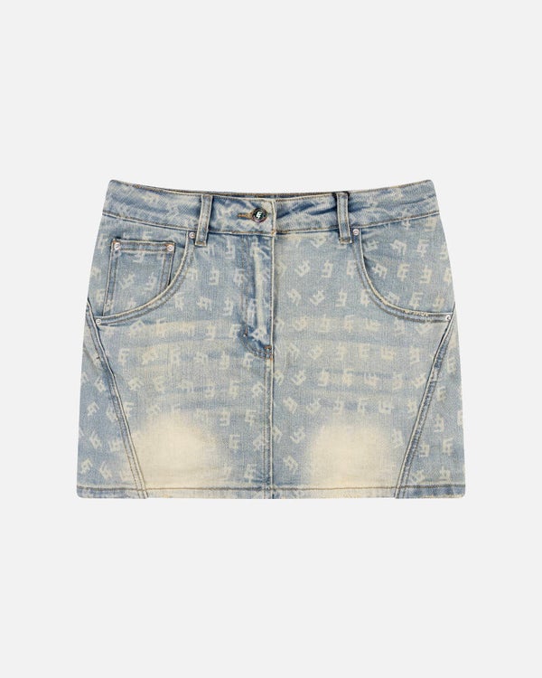Jeans skirt sand