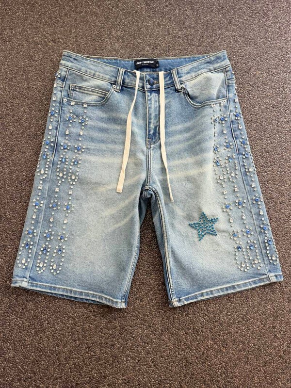 ET diamond studs jort (UNISEX)