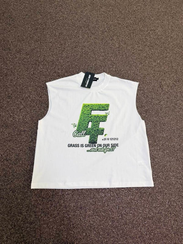 ET grass sleeveless shirt