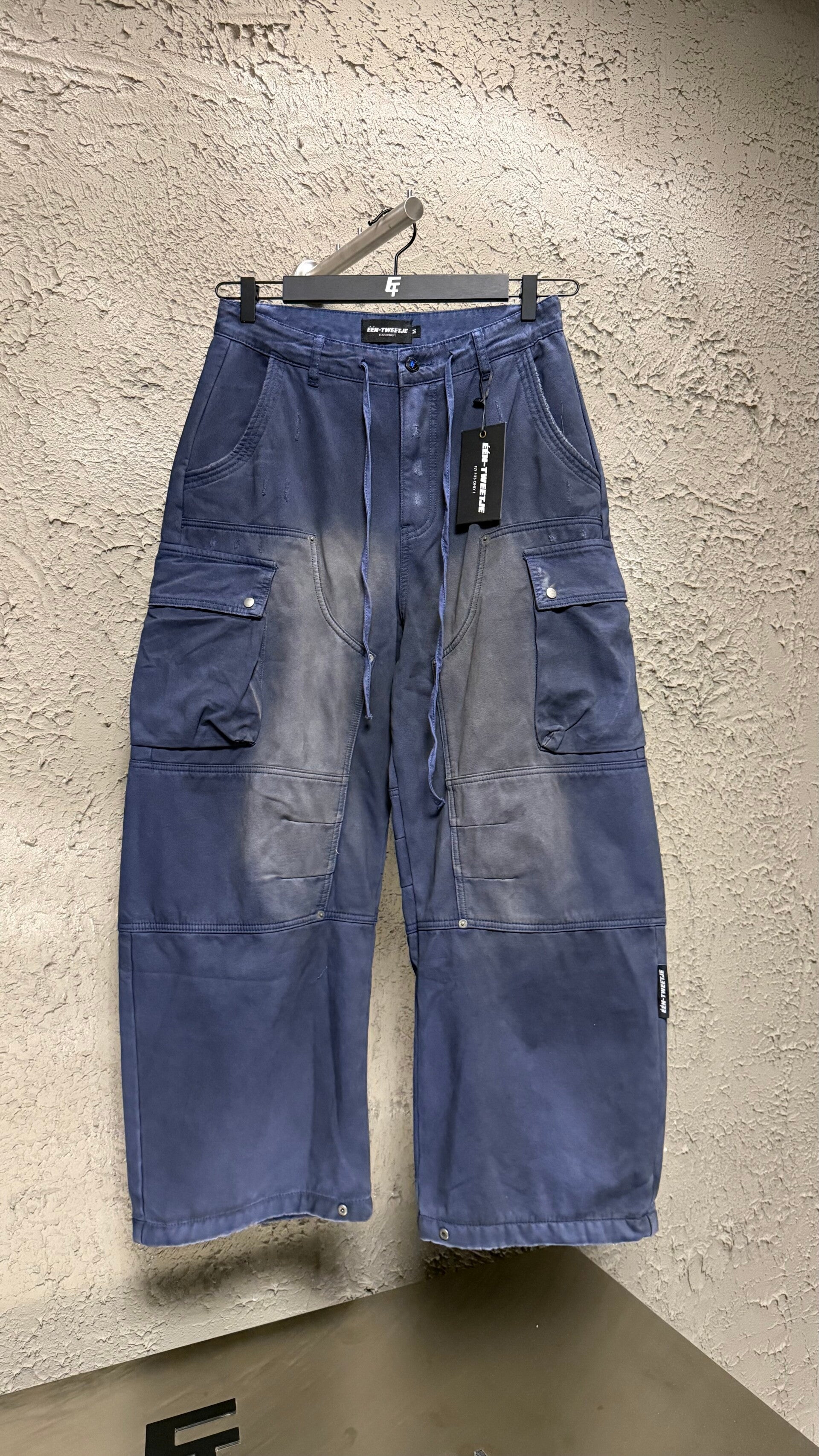 Baggy blue cargo