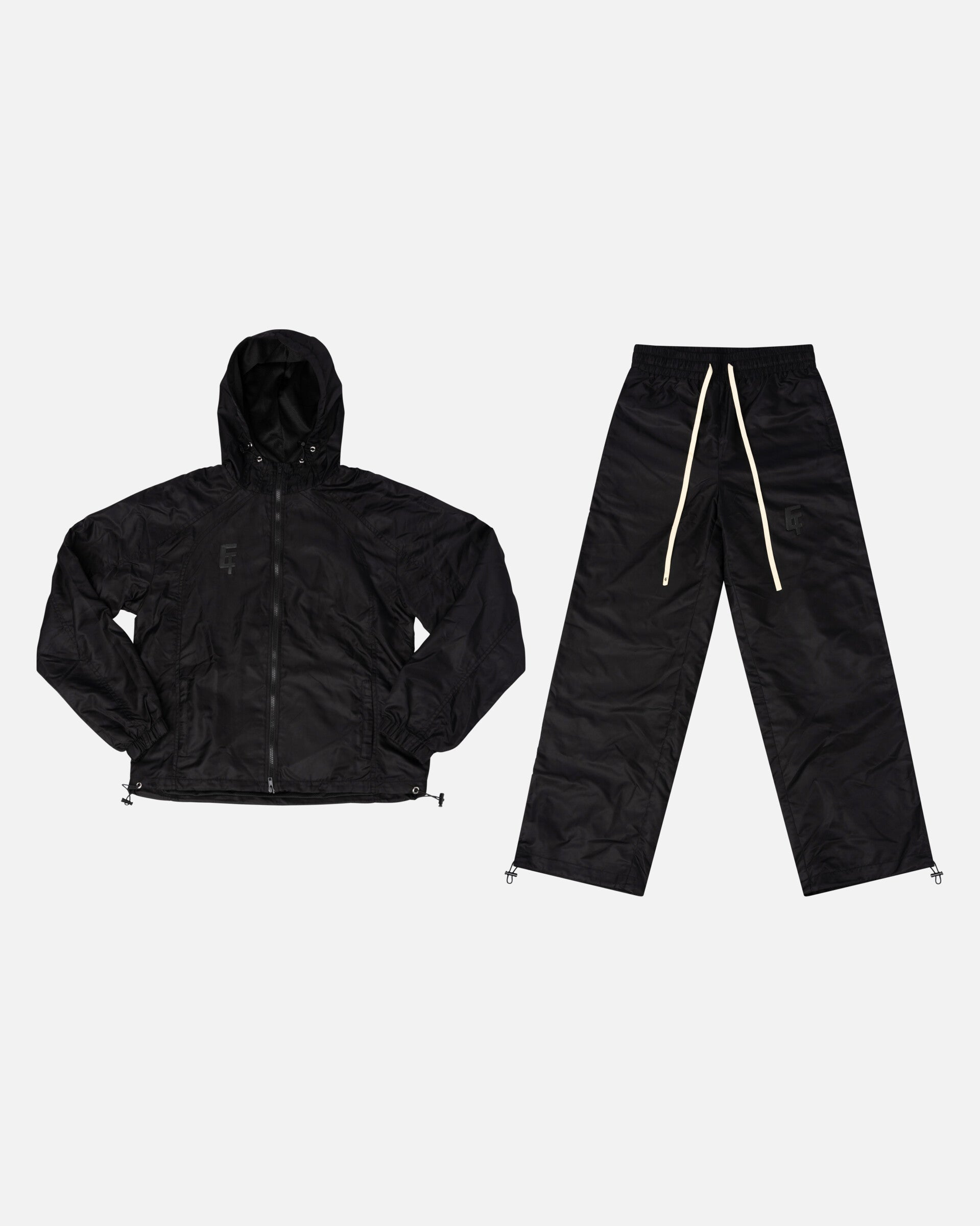 Triple black tracksuite