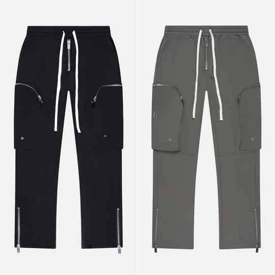 ET zipper trackpants
