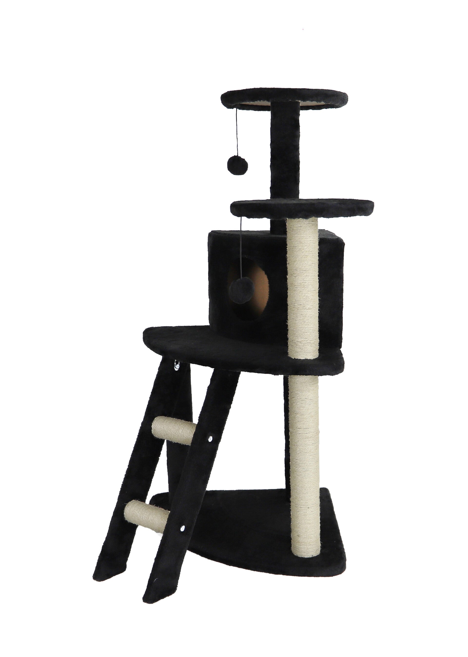 Boon krabpaal liberty zwart 106cm