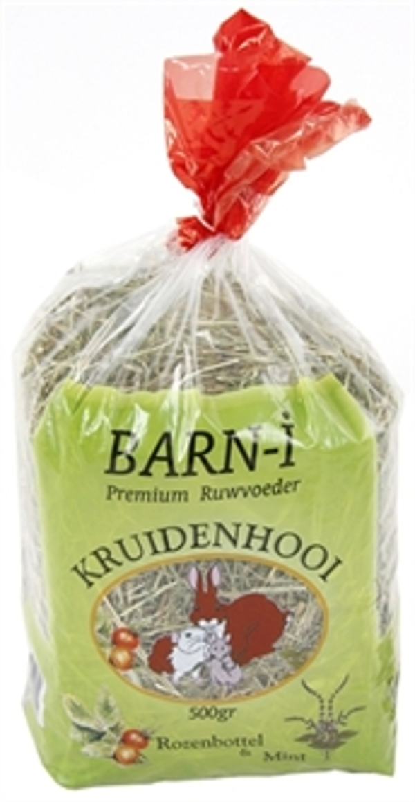 6x Barn-i kruidenhooi rozenbottel/mint 500gr
