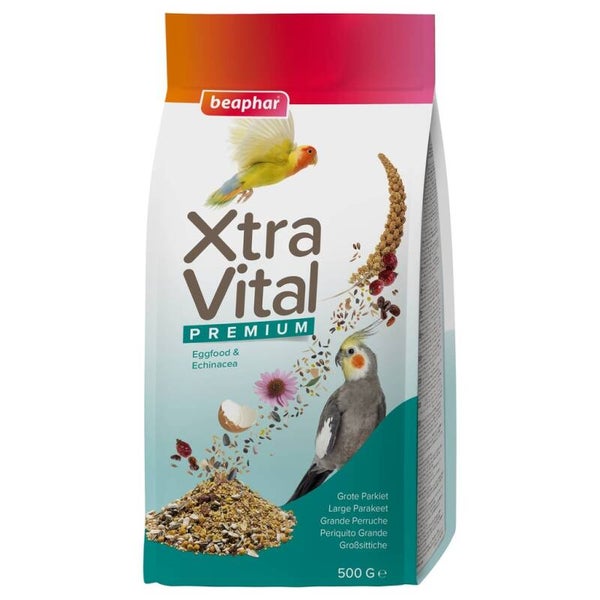 Beaphar Xtravital Grote Parkiet  1kg