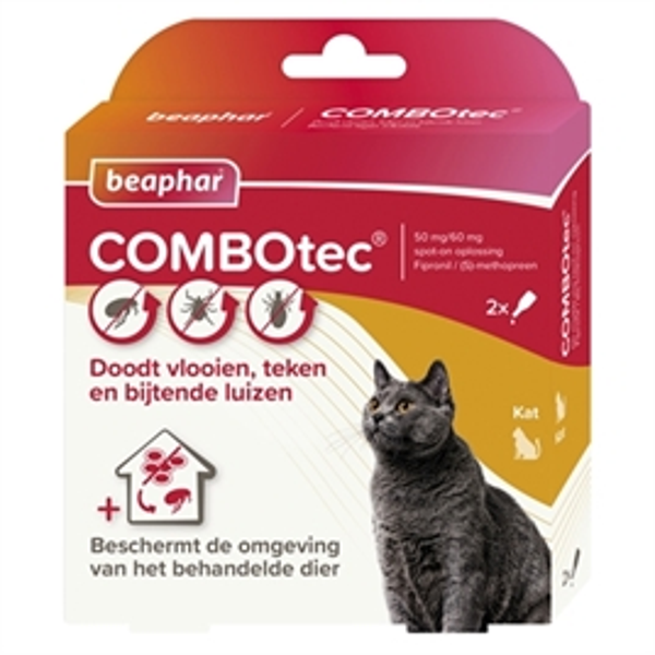 Beaphar Combotect Kat >1 KG 2 st