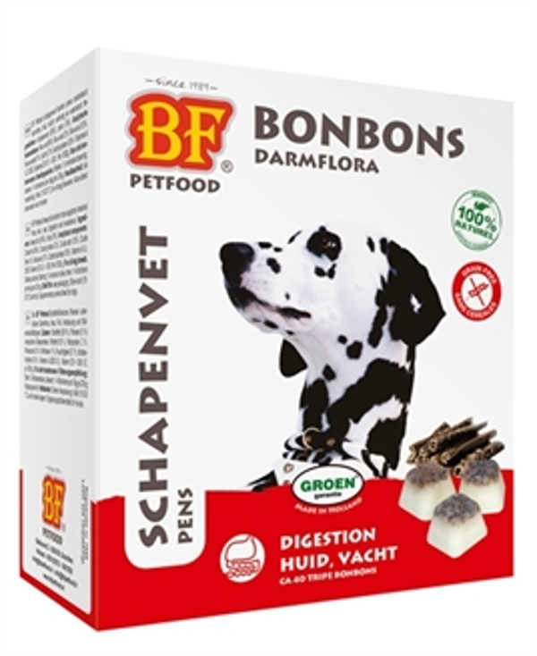 Biofood schapenvet Bonbons Pens 40 st