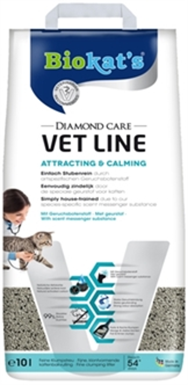 Biokat's diamond care vet line attracting & calming 10L