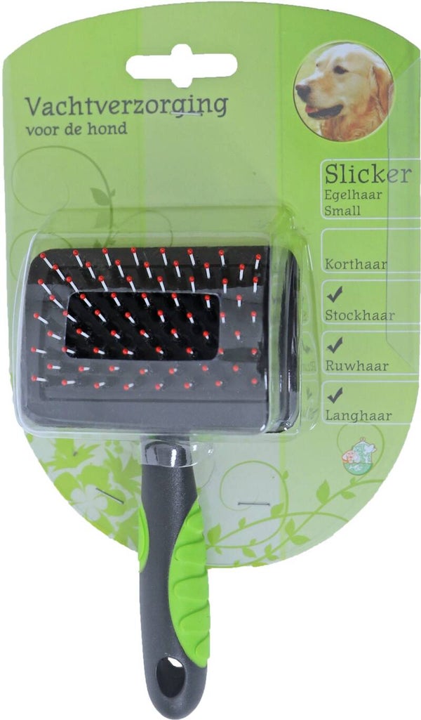 Boon hondenborstel slicker egelhaar, small
