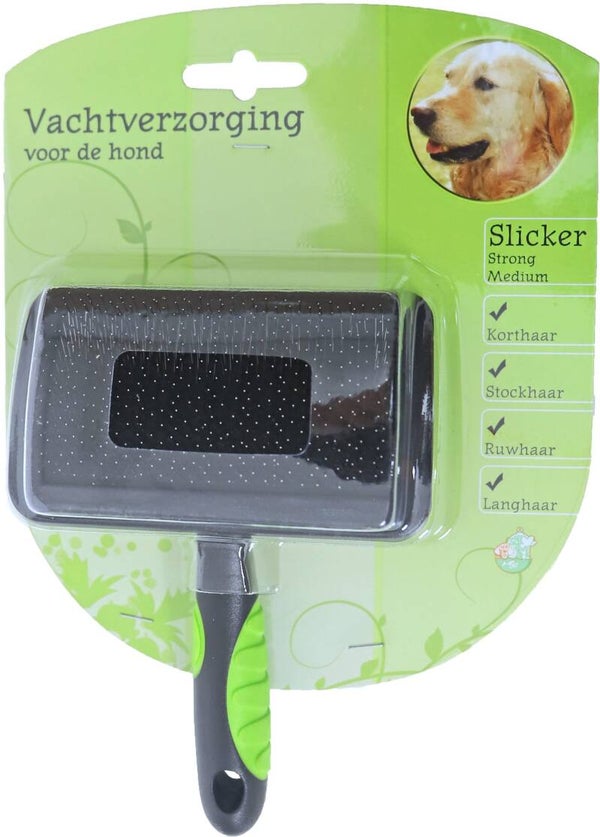 Boon hondenborstel slicker strong, medium