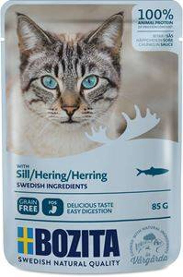 12x Bozita Feline Pouch Herring 85gr