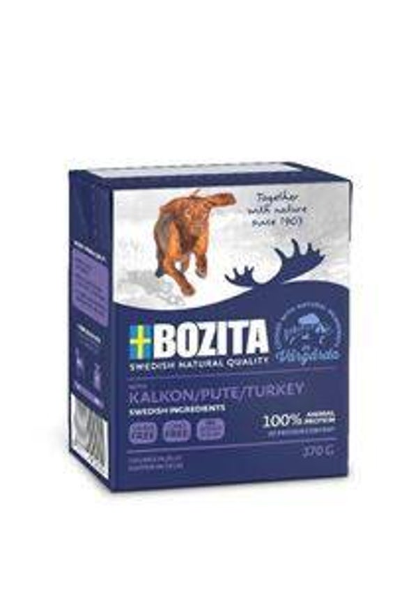 Bozita Naturals Dog Kalkoen 6x 370gr