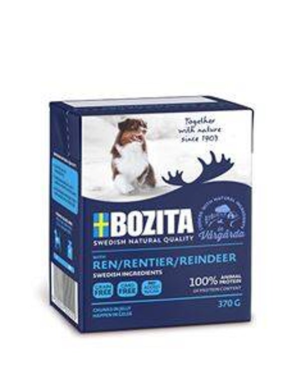 Bozita Naturals Dog Rendier 6x 370gr