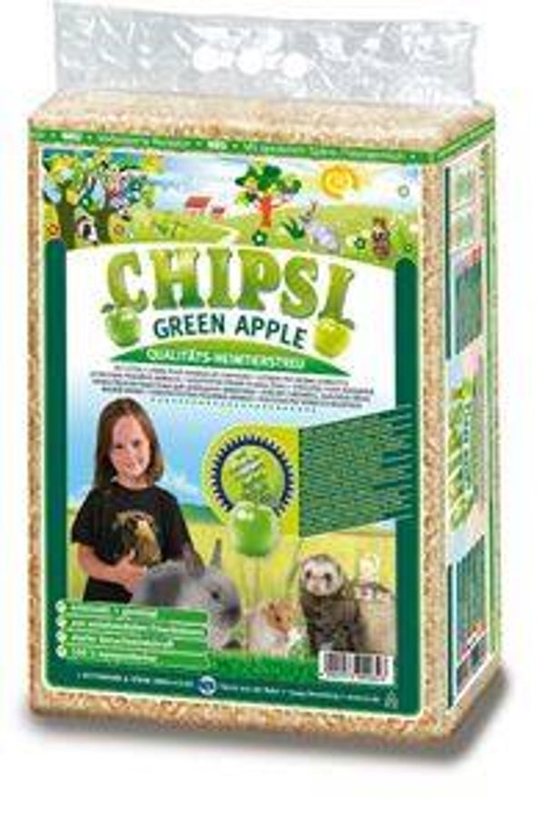 Chipsi Houtvezel Green Apple 3,2kg