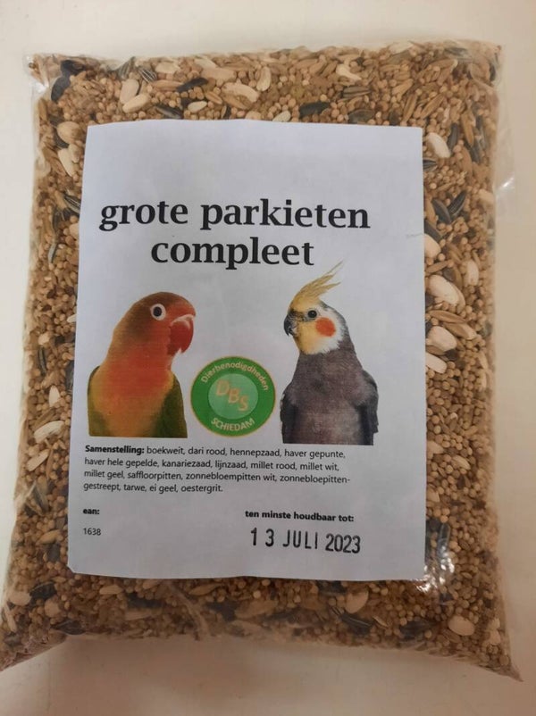 DBS compleet grote parkiet 1kg
