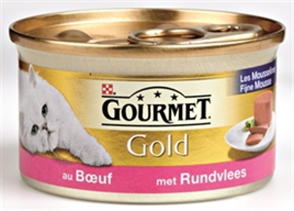 GOURMET GOLD FIJNE MOUSSE RUND 24x85 GR
