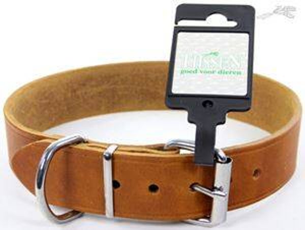 Halsband Vetleer Cognac 35mm - 65cm
