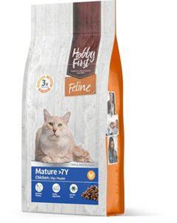 Hobbyfirst feline mature 1,5kg  > 7-jaar