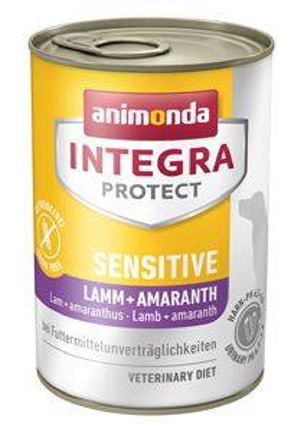 6x Integra Dog Sensitive Lamb+Amaranth 400gr