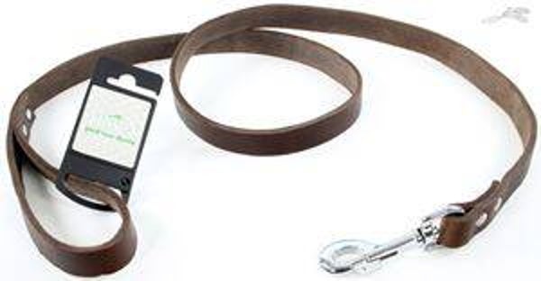 Lijn Vetleer Bruin 20mm 130cm